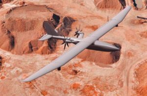 Un dron detector de minas y recursos mineros