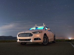Coche autónomo en desarrollo, por Ford y Baidu