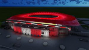 El nuevo estadio del Atlético de Madrid utilizará tecnología LED de Philips