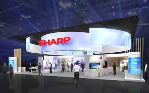 Monitor con resolución 8K de 27 pulgadas de Sharp