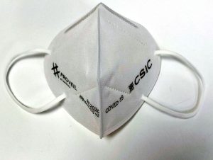 Mascarillas del CSIC con microfibras antivirus