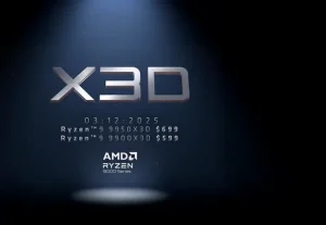 AMD precio de Ryzen 9950X3D y 9900X3D iva