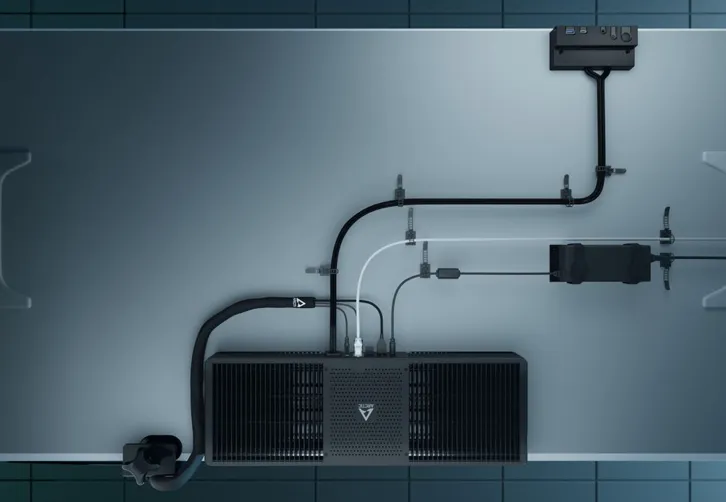 ARTIC Senza es un sistema que incluye un PC completo para instalar debajo del escritorio, en la pared o donde quieras.