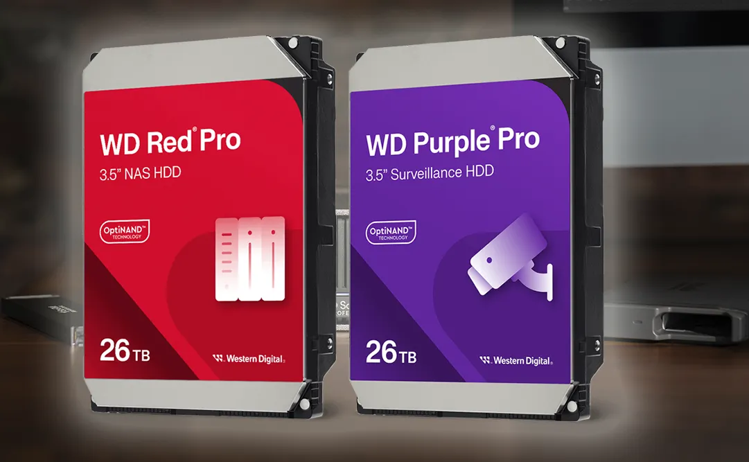 Soluciones de almacenamiento con 26TB de Western Digital