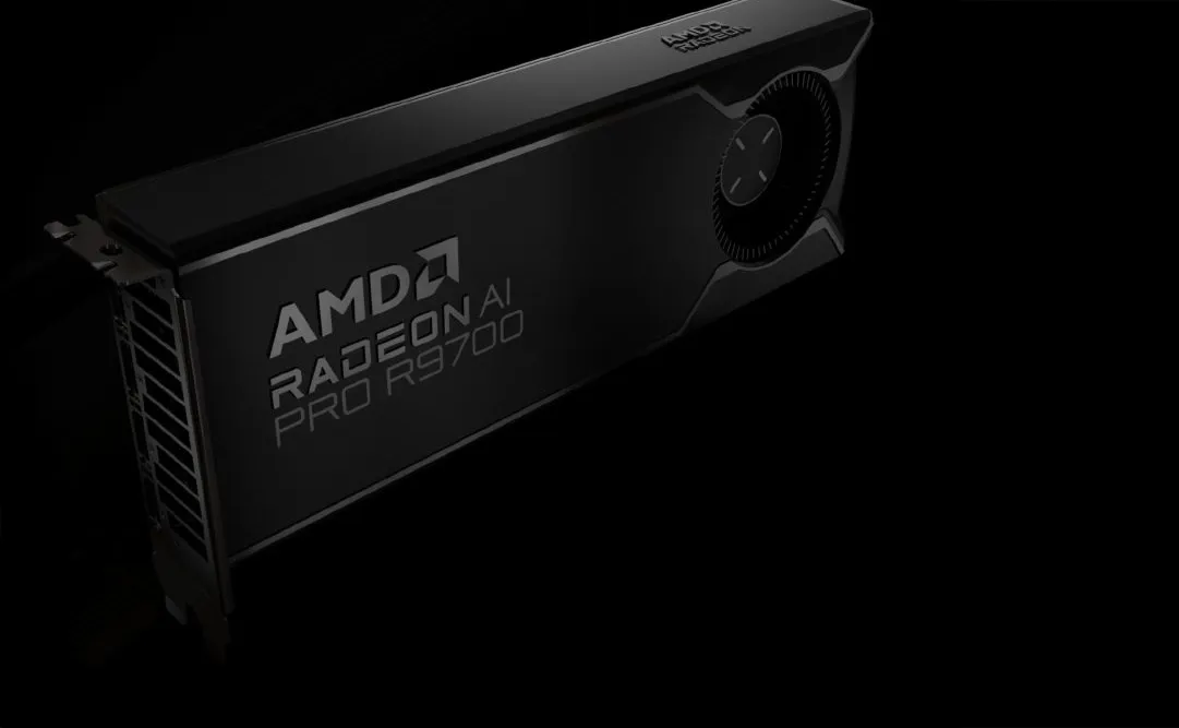 Tarjeta gráfica AMD Radeoin AI Pro 9700 CUDA RocM