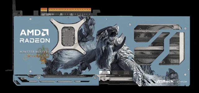 ASRock y su Radeon RX 9070 XT Monster Hunter Wilds Edition