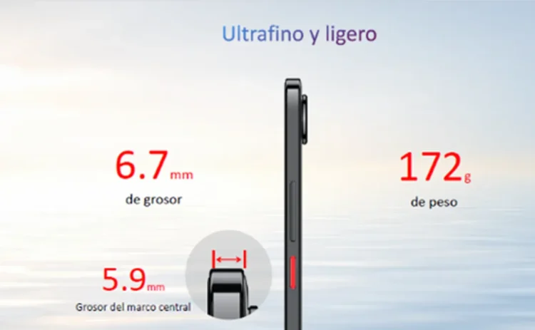 Nuevo móvil ZTE Nubia Air más delgado y resistente.