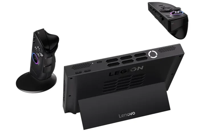 Vista trasera de Lenovo Legion Go 2.