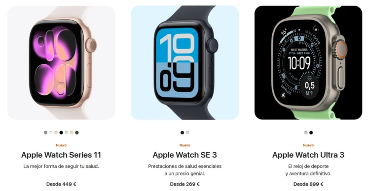Los nuevos Apple Watch que llegan en 2025.