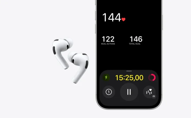 Registro cardíaco en Apple Air Pods 3... a la espera de una actualización para España.