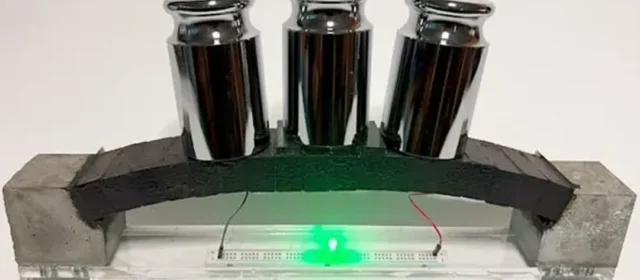 Almacenan cada vez más energía en el hormigón