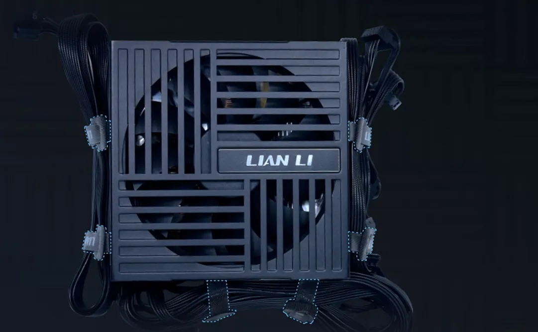 LIAN Li PSU con velcro para los cables precio 2025