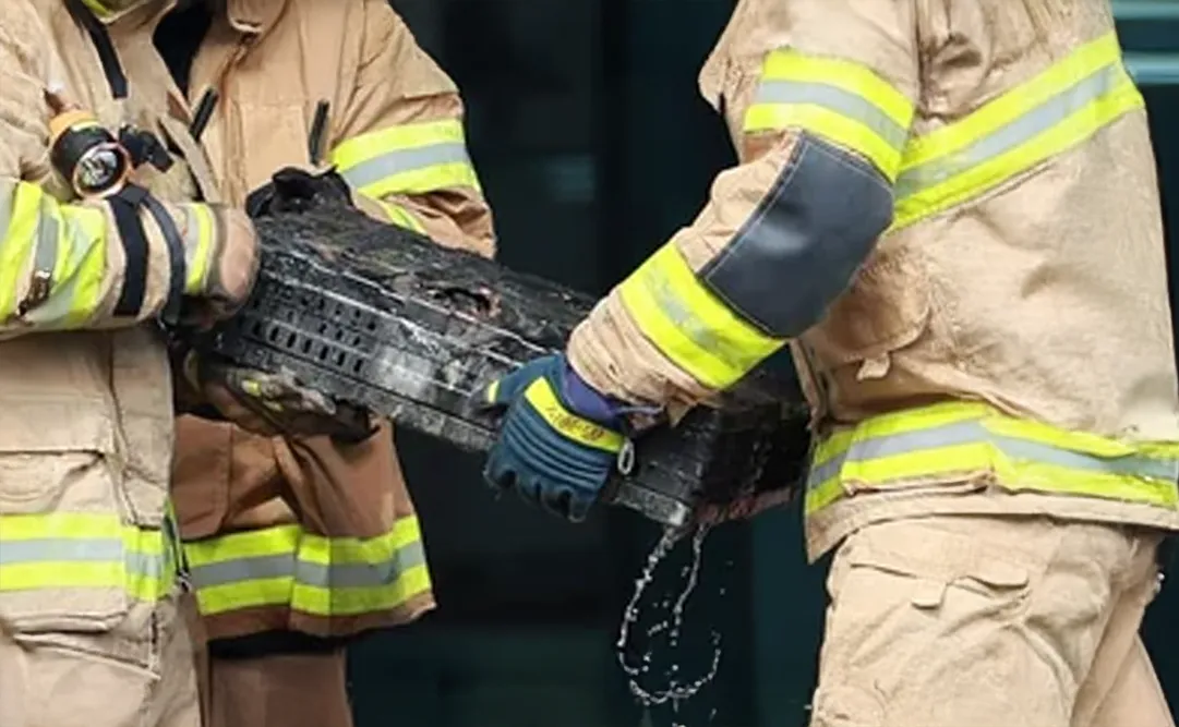 El NIRS pierde una nube de datos en un incendio