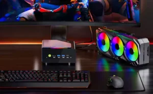 Precio GMtec K12 Mini PC 2025 CPU AMD Ryzen 7 H 255