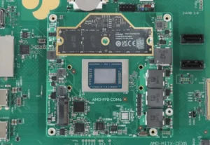 LPCAMM2 en un chip AMD Ryzen AI Embedded P100